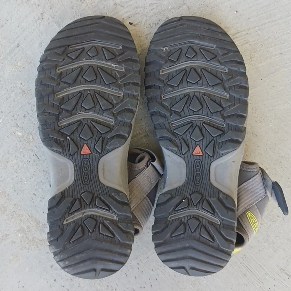 KEEN Gray Sport Sandals with Adjustable Straps